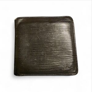 Louis Vuitton Black Epi Wallet ***rehab/project***